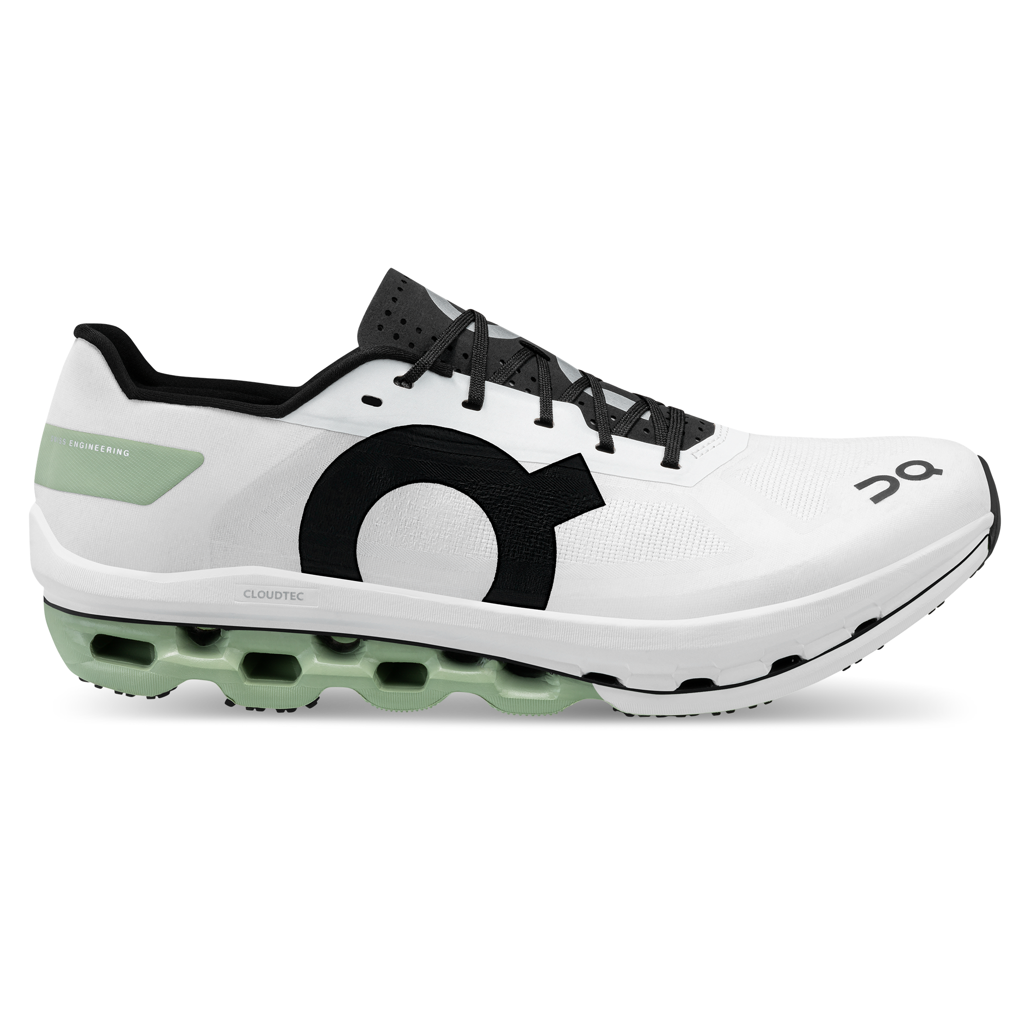 New On Cloudboom Echo White Black Men's Running Shoes Size